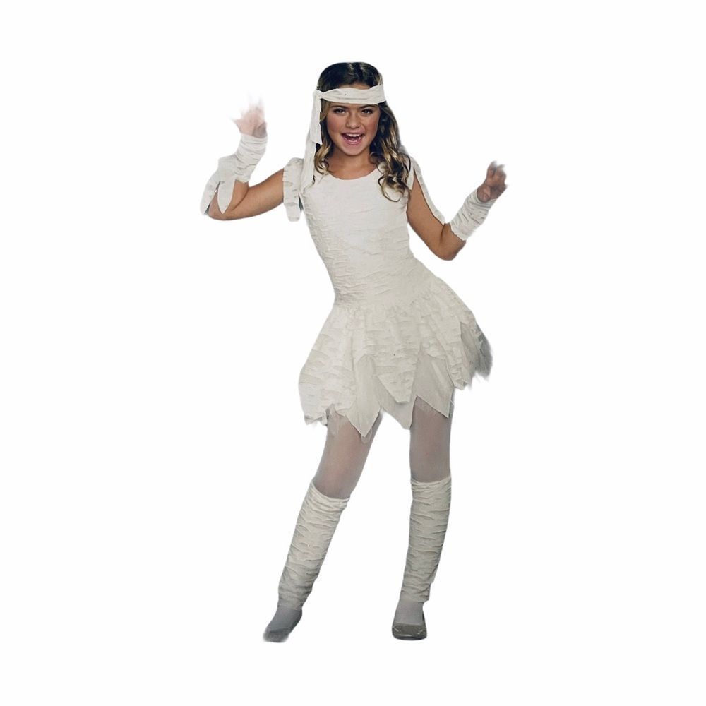 NWT Sugar‎ Sugar Wrap it Up Mummy Costume Girls M
